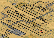 Run for the Border (2-4) - Red Alert 2 Map Preview Image